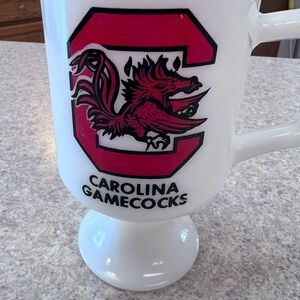 Carolina Gamecocks White Mug Vintage Rare